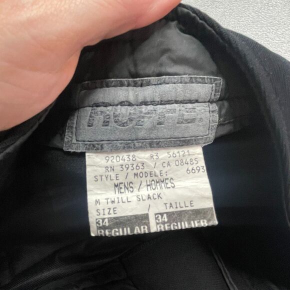 Vintage Roffe Black Ski Pants Mens Size 34 - Picture 4 of 15